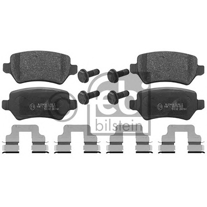 Photo Brake Pad Set, disc brake FEBI BILSTEIN 16511