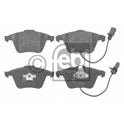 Photo Brake Pad Set, disc brake FEBI BILSTEIN 16584