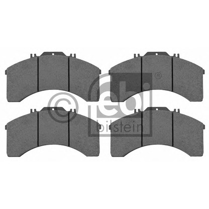 Photo Brake Pad Set, disc brake FEBI BILSTEIN 16597