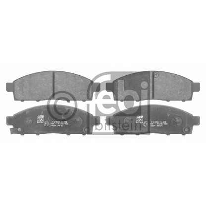 Photo Brake Pad Set, disc brake FEBI BILSTEIN 16624