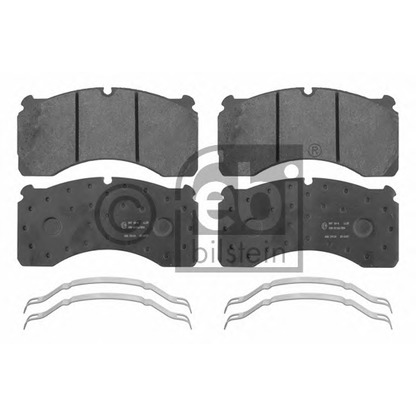 Photo Brake Pad Set, disc brake FEBI BILSTEIN 16717