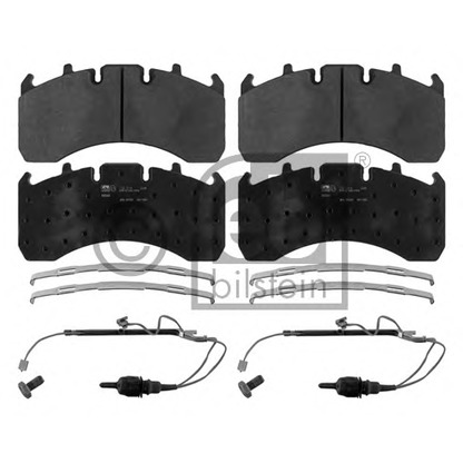 Photo Brake Pad Set, disc brake FEBI BILSTEIN 16780