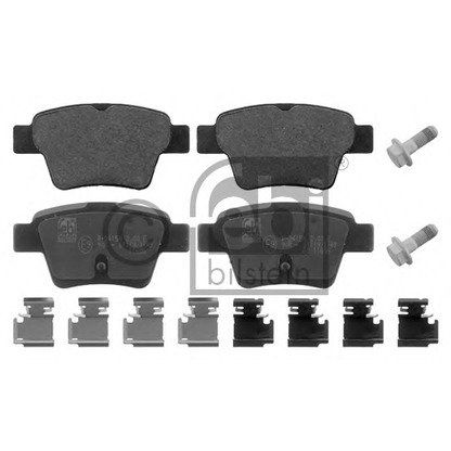 Photo Brake Pad Set, disc brake FEBI BILSTEIN 16813