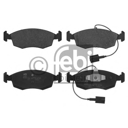 Photo Brake Pad Set, disc brake FEBI BILSTEIN 16858