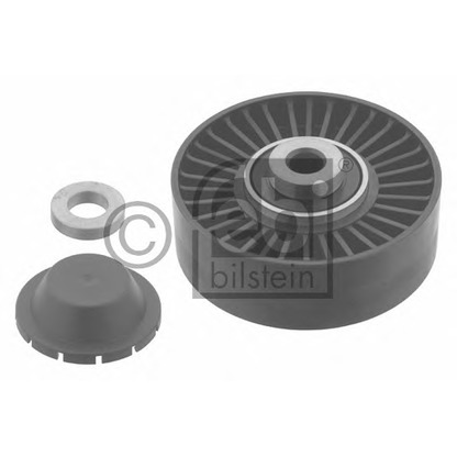 Photo Deflection/Guide Pulley, v-ribbed belt FEBI BILSTEIN 27247