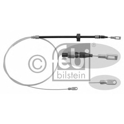 Foto Cable de accionamiento, freno de estacionamiento FEBI BILSTEIN 27974