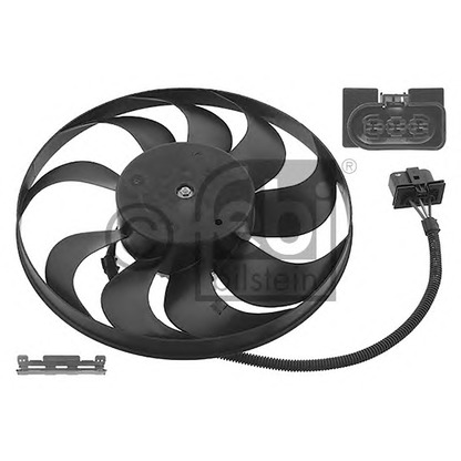 Photo Moteur électrique, ventilateur pour radiateurs FEBI BILSTEIN 32630