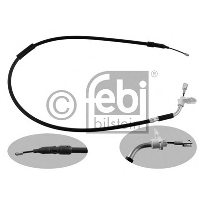 Foto Cable de accionamiento, freno de estacionamiento FEBI BILSTEIN 34909