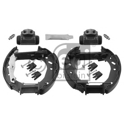 Photo Brake Shoe Set FEBI BILSTEIN 37666