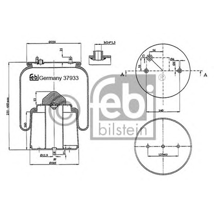 Foto Fuelle, suspensión neumática FEBI BILSTEIN 37933